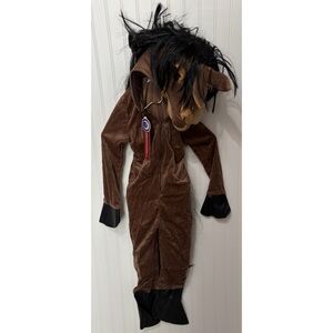 Brown Horse One Piece Costume Halloween Costumes.com Youth Kids Child Size Small